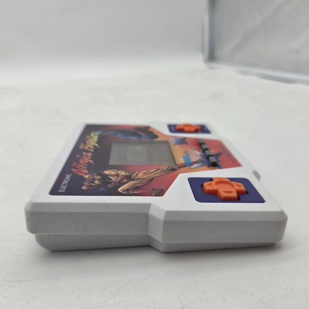 Vtg 1988 Tiger Electronics Ninja Fighter Handheld Game Missing Back Cover Works!